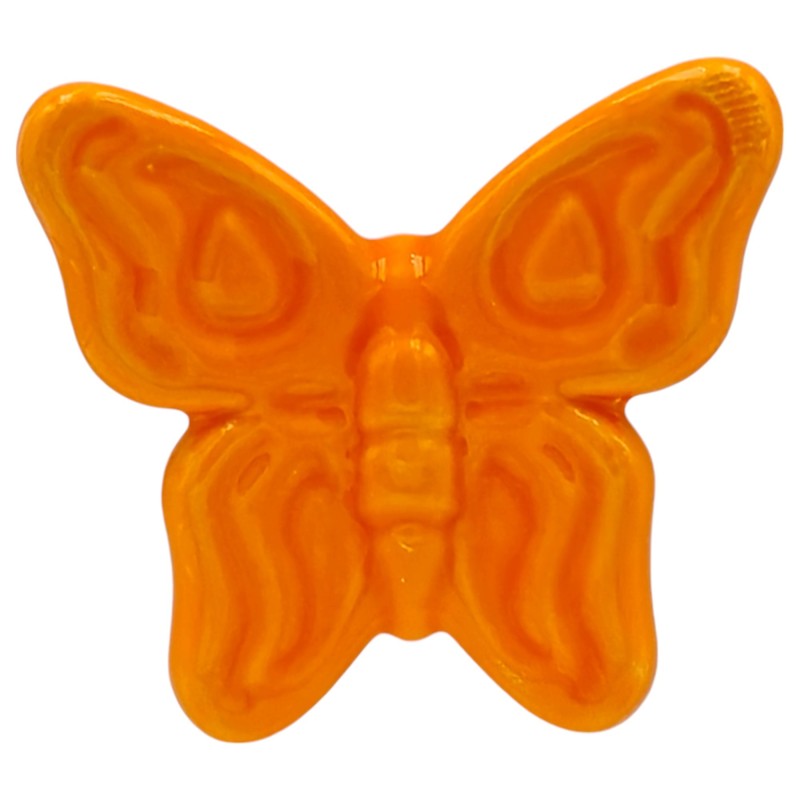 Ceramic Bright Orange Butterfly with Magnet (5.5cm) Ceramic Bright Orange Butterfly with Magnet (5.5cm)