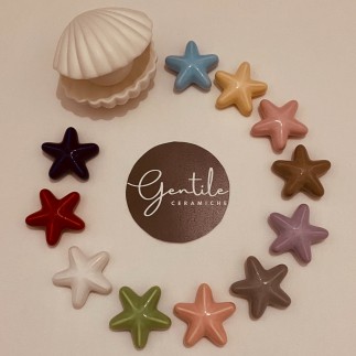 Ceramic Midnight Blue Starfish with Magnet (5.5cm)