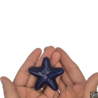 Ceramic Midnight Blue Starfish with Magnet (5.5cm)