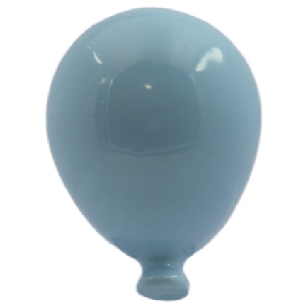 Ceramic Balloon Sky Blue to Hang (8cm) – Handmade Favor
