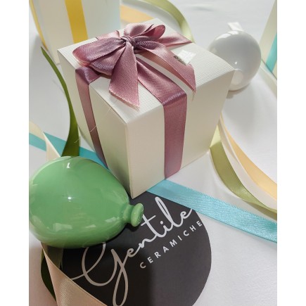 Ceramic Sage Green Balloon to hang (8cm)