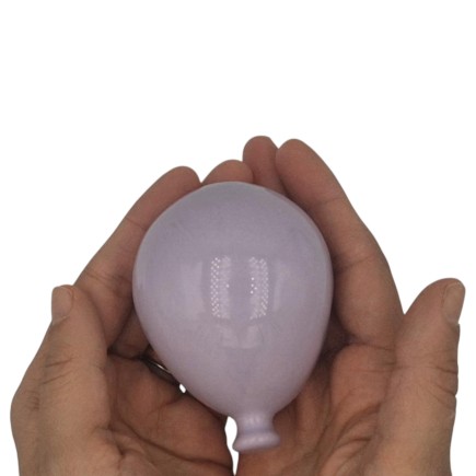Palloncino Viola Lilla in Ceramica da appendere (8cm)
