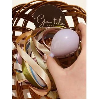 Palloncino Viola Lilla in Ceramica da appendere (8cm)