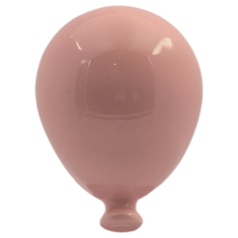 Ceramic Peachy Pink Balloon to hang (8cm) Ceramic Peachy Pink Balloon to hang (8cm)