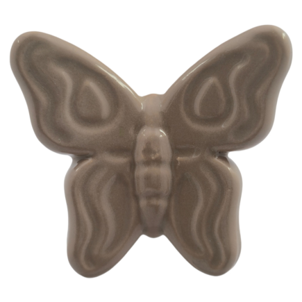 Farfalla Tortora in Ceramica con Calamita (5,5cm)