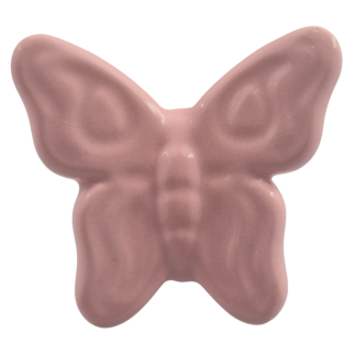Ceramic Pink Butterfly with Magnet (5.5cm)