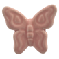 Farfalla Rosa Pesca in Ceramica con Calamita (5,5cm) Farfalla Rosa Pesca in Ceramica con Calamita (5,5cm)