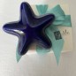 Stella Marina Blu Notte in Ceramica con Calamita (5,5cm)