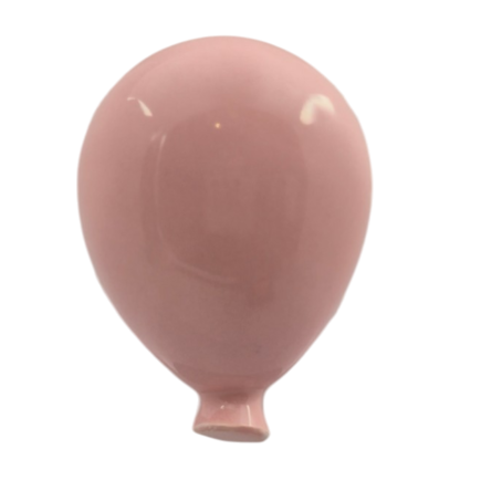 Palloncino Rosa in Ceramica con Calamita (5cm)