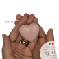 Ceramic Blush Pink Heart with Magnet (4.5cm)