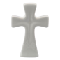 Croce della Fede in Ceramica – Linea Sacred Minimal (10 cm)
