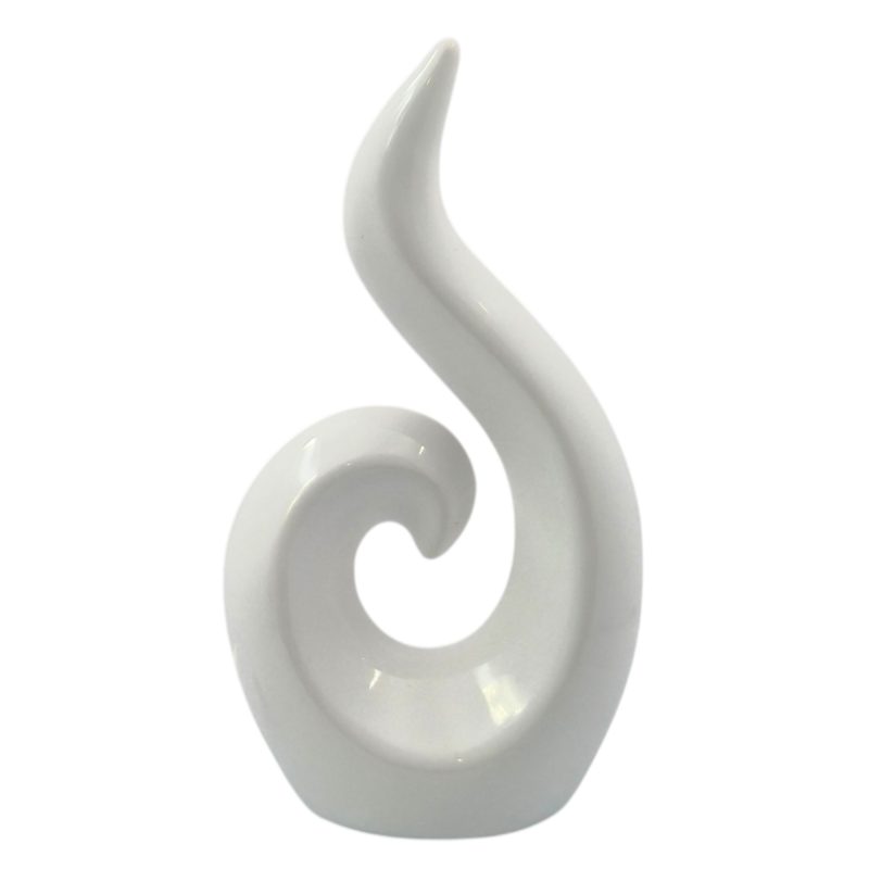 Ceramic Spiral of Life – Sacred Minimal Collection (11 cm)