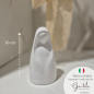 Madre della Luce in Ceramica – Linea Sacred Minimal (10 cm)