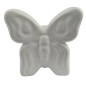 White Ceramic Butterfly to Place (8 cm) White Ceramic Butterfly to Place (8 cm)