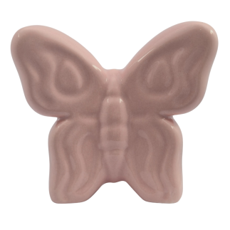 Blush Pink Ceramic Butterfly to Place (8 cm) – Handmade Favor