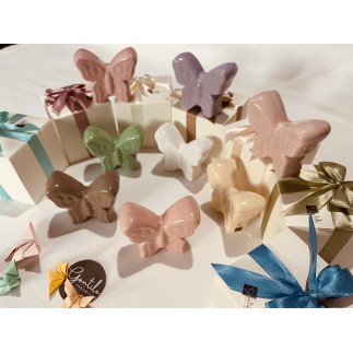 Sage Green Ceramic Butterfly to Place (8 cm) – Handmade Favor