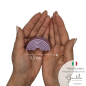 Arcobaleno Viola Glicine in Ceramica con Calamita (5,5cm)
