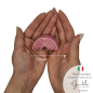 Arcobaleno Fucsia in Ceramica con Calamita (5,5cm)