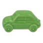 Macchinina 500 Verde Mela in Ceramica con Calamita (5cm)