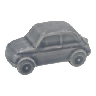 Macchinina Grigio Perla in Ceramica con Calamita (5cm)