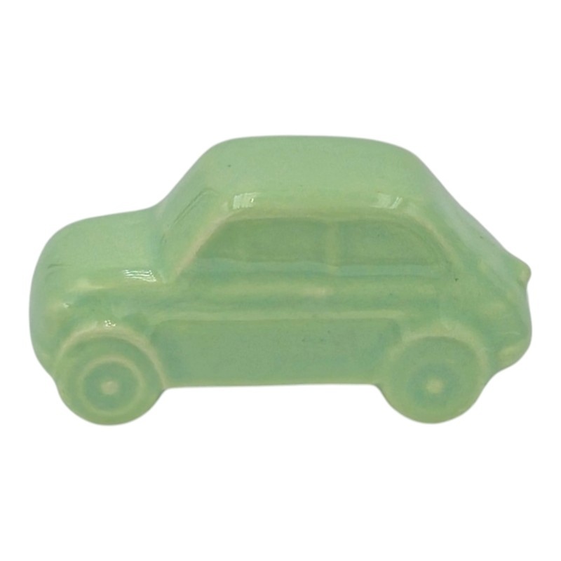 Ceramic Light Green Toy Car with Magnet (5cm)