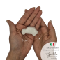 Macchinina Bianca in Ceramica con Calamita (5cm) Macchinina Bianca in Ceramica con Calamita (5cm)