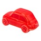 Macchinina Rossa Corallo in Ceramica con Calamita (5cm)