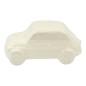 Macchinina Bianca in Ceramica con Calamita (5cm) Macchinina Bianca in Ceramica con Calamita (5cm)