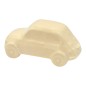 Macchinina Crema in Ceramica con Calamita (5cm)