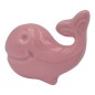 Ceramic Pink Whale with Magnet (6cm)
