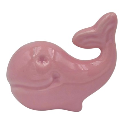 Ceramic Pink Whale with Magnet (6cm)