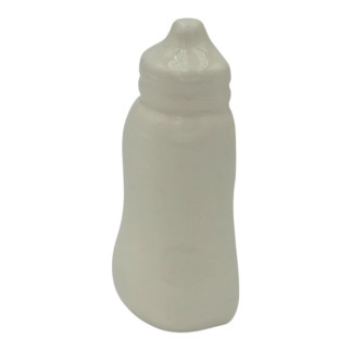 Ceramic White Baby Bottle with Magnet (5cm)
