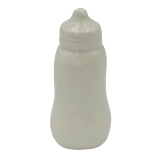 Ceramic White Baby Bottle with Magnet (5cm)