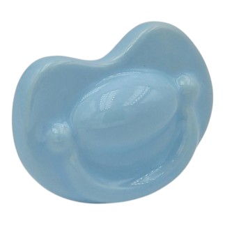 Ciuccio Celeste in Ceramica con Calamita (4,5cm)