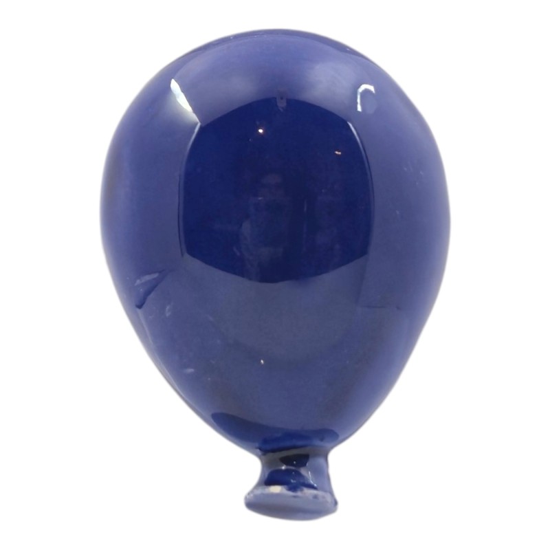 Ceramic Midnight Blue Balloon with Magnet (5cm)