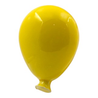 Palloncino Giallo Limone in Ceramica con Calamita (5cm)