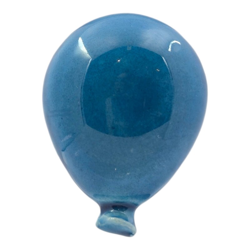 Ceramic Cobalt Blue Balloon with Magnet (5cm) Ceramic Cobalt Blue Balloon with Magnet (5cm)