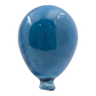 Palloncino Blu Cobalto in Ceramica con Calamita (5cm)