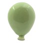 Palloncino Verde Chiaro in Ceramica con Calamita (5cm)