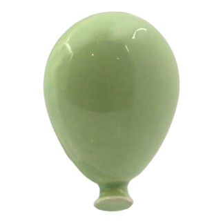Ceramic Light Green Balloon with Magnet (5cm)