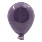 Palloncino Viola Lavanda in Ceramica con Calamita (5cm)