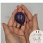 Palloncino Viola Lavanda in Ceramica con Calamita (5cm)
