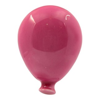 Palloncino Fucsia in Ceramica con Calamita (5cm)