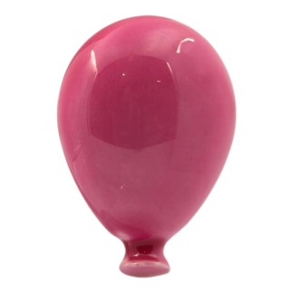 Palloncino Fucsia in Ceramica con Calamita (5cm)