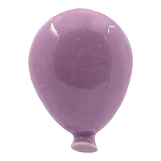 Palloncino Viola Glicine in Ceramica con Calamita (5cm)