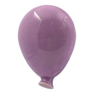 Ceramic Purple Whisteria Balloon with Magnet (5cm)