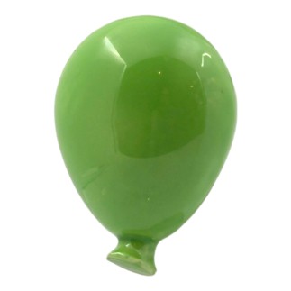 Palloncino Verde Mela in Ceramica con Calamita (5cm)