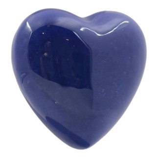 Ceramic Midnight Blue Heart with Magnet (4.5cm)