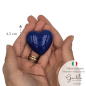 Ceramic Midnight Blue Heart with Magnet (4.5cm) Ceramic Midnight Blue Heart with Magnet (4.5cm)