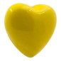 Cuore Giallo Limone in Ceramica con Calamita (4,5cm)